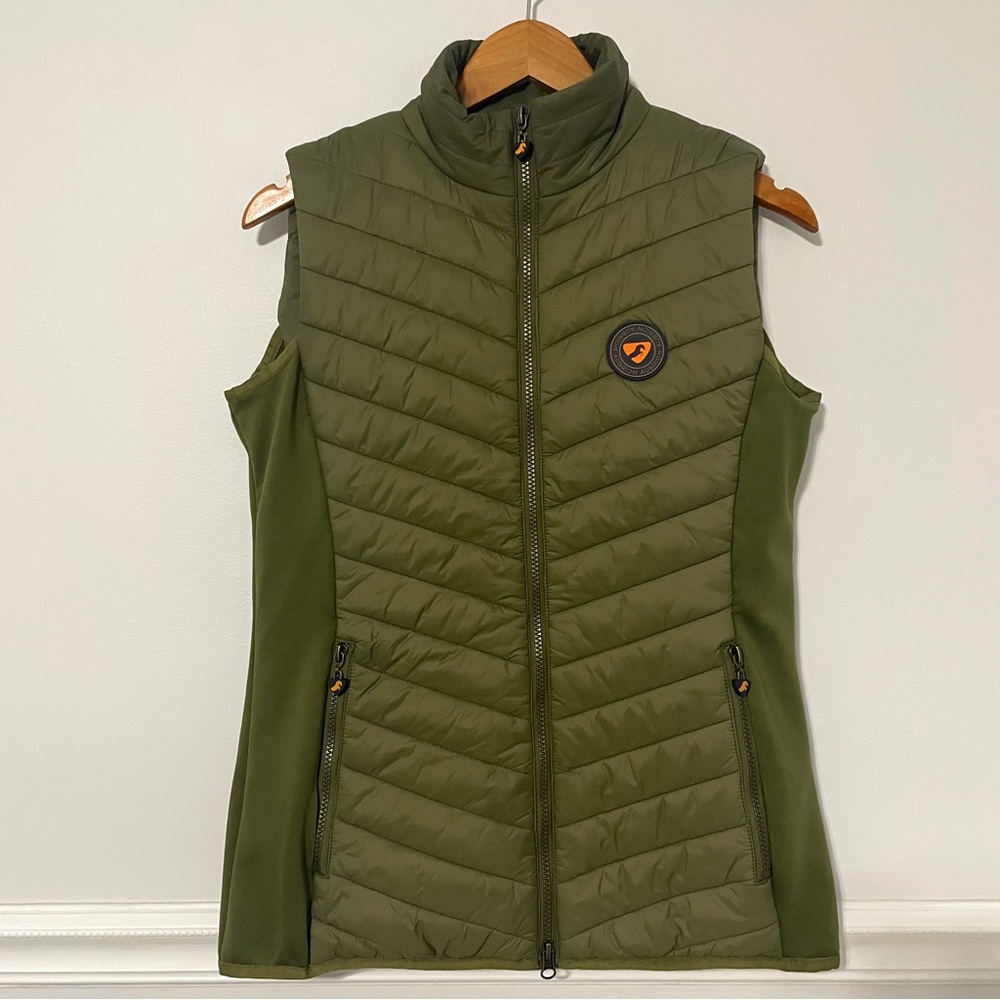 Aubrion • cannon insulated vest in olive green sz M - Picture 3 of 9